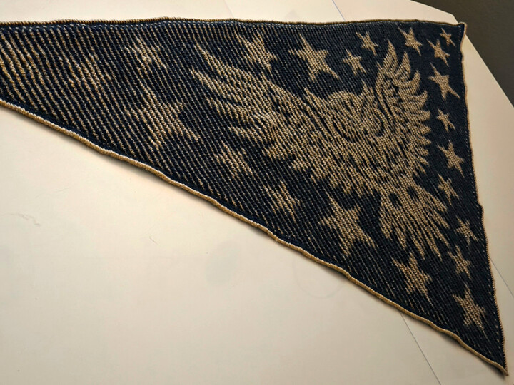 Tuch Sternennacht Illusionsstricken