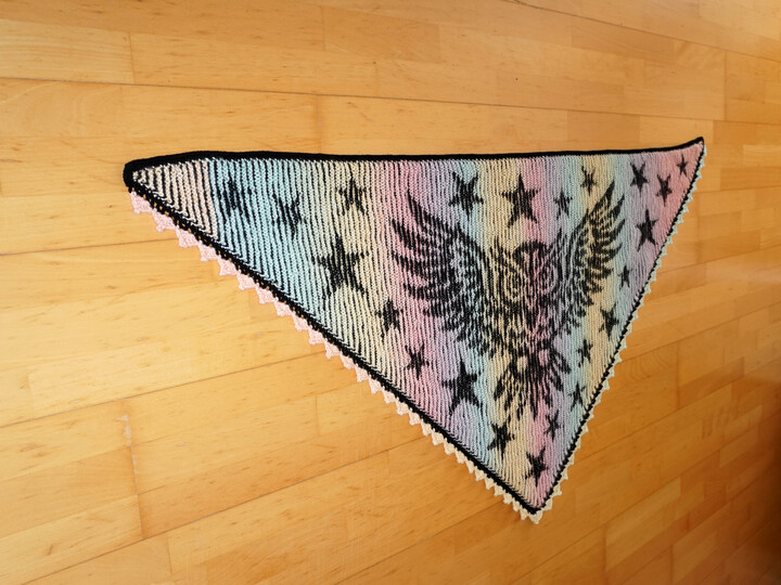 Tuch Sternennacht Illusionsstricken