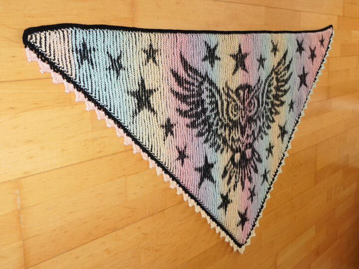 Tuch Sternennacht Illusionsstricken