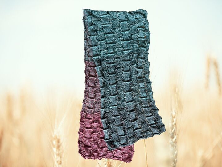 Schal Ponterwyd - Strickanleitung