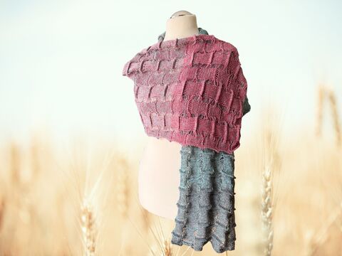 Schal Ponterwyd - Strickanleitung