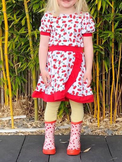 Kleid Florina für Mädchen Gr. 86-164