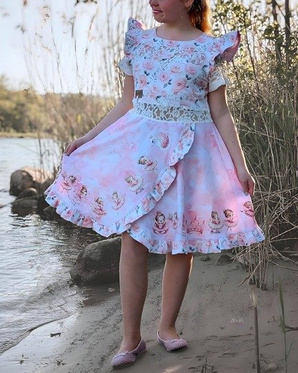 Kleid Florina für Mädchen Gr. 86-164