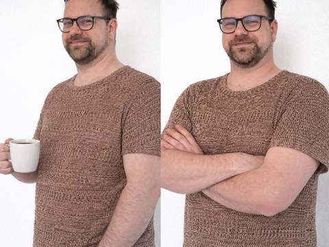 Häkelshirt "RowTrio"
