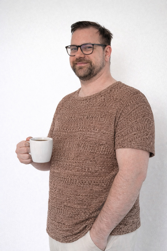 Häkelshirt "RowTrio" - Bild 5
