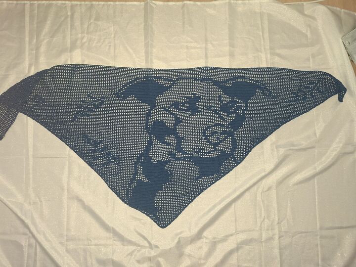 Häkelanleitung Motivtuch Hund Pitbull