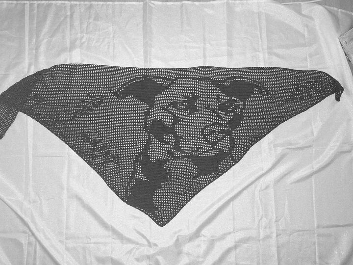 Häkelanleitung Motivtuch Hund Pitbull
