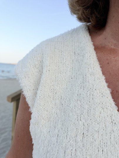 Strickanleitung Damen Slipover ALVA | Top-Down | Größen 36–48