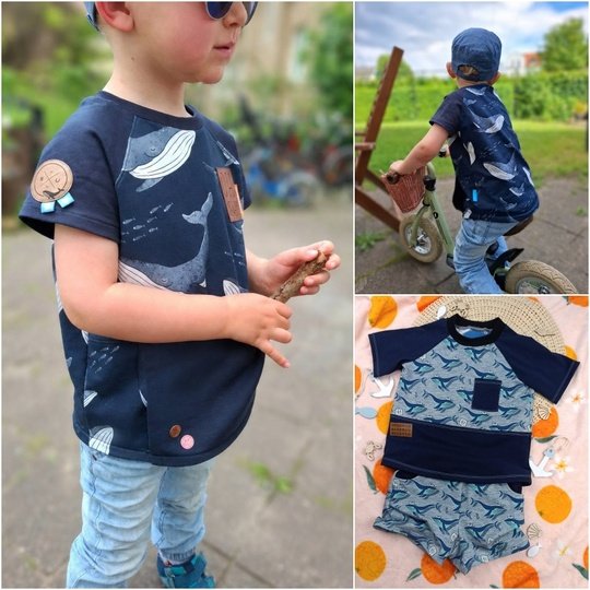 E-Book Schnittmuster SunbreakShirt Gr. 74 bis 164