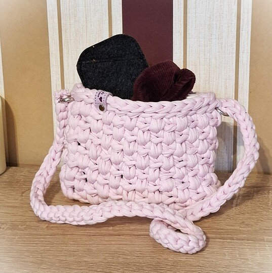 Häkelanleitung für die elegante Mini-Handtasche "Lizzy", 2 Designs in einem