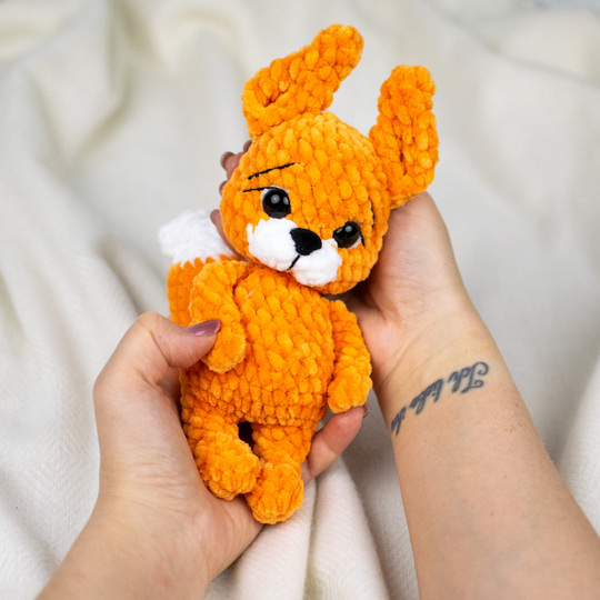 Sunny das Eichhörnchen – Häkelanleitung für ein süßes Kuscheltier