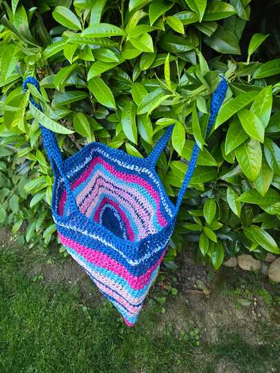 Häkelanleitung für eine leichte und luftige Sommertasche