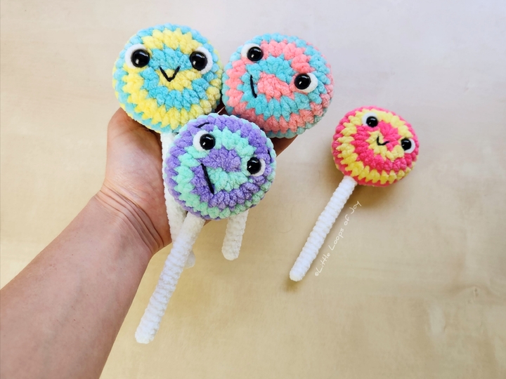 Häkelanleitung Amigurumi "Little Lollipop"