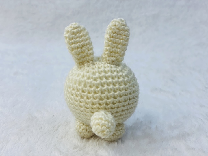 Crochet Bunny Keychain Pattern