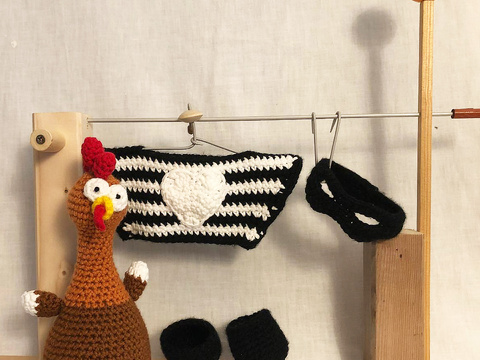 Atis – Chicken Thief | Crochet Pattern PDF | Accessories for Atis | FR US-E