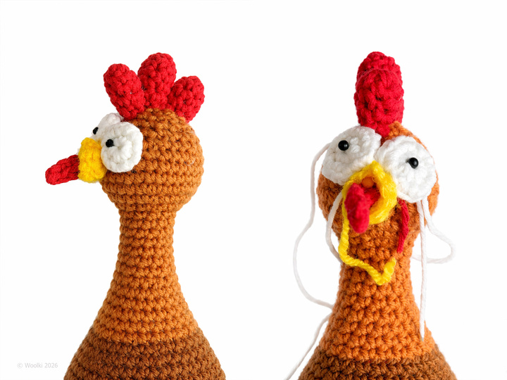 Atis – Chicken Thief | Crochet Pattern PDF | Accessories for Atis | FR US-E