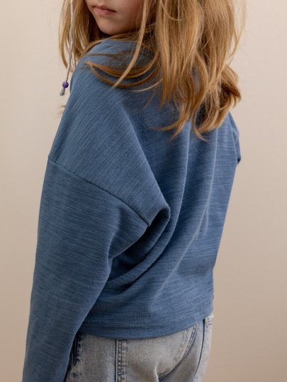 Oversized T-shirt & long sleeve pattern – girls 110-164