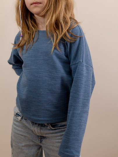 Oversized T-shirt & long sleeve pattern – girls 110-164
