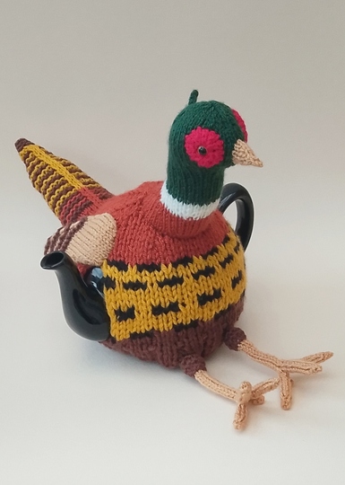 TeaCosyFolk's Pheasant Tea Cosy Knitting Pattern