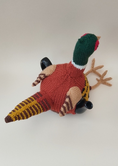 TeaCosyFolk's Pheasant Tea Cosy Knitting Pattern