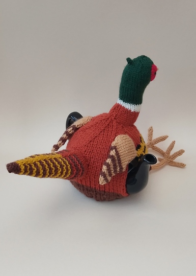 TeaCosyFolk's Pheasant Tea Cosy Knitting Pattern