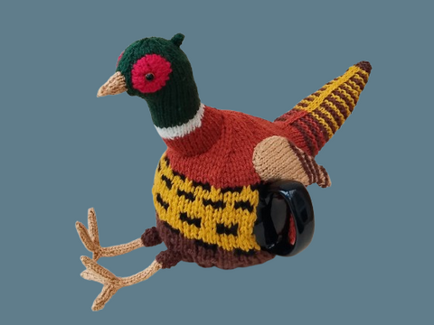 TeaCosyFolk's Pheasant Tea Cosy Knitting Pattern