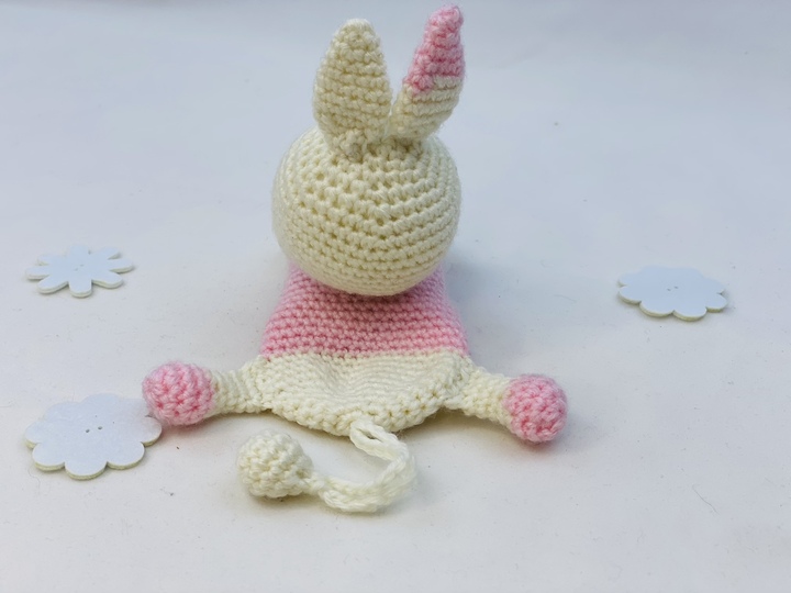 Crochet Bunny Keychain Pattern, Car Key Fob Cover Amigurumi