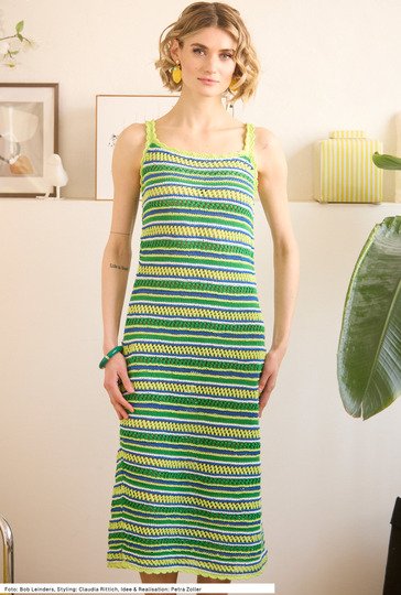 Streifenkleid