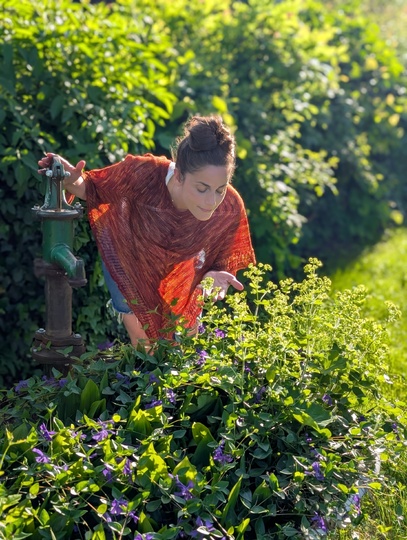 Strickanleitung | Tuch MIA | Zackentuch mit 5 Spitzen | Sternentuch