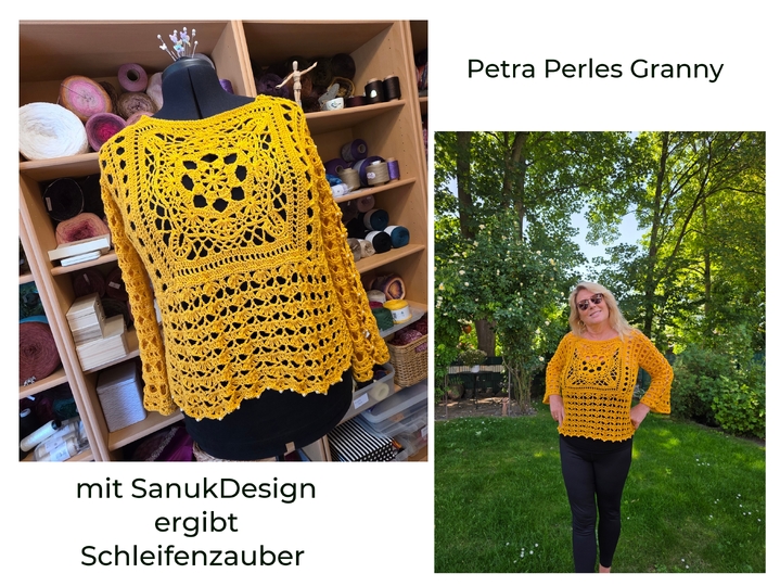 Häkelanleitung Schleifenzauber by PetraPerle und SanukDesign