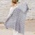 Tuch, Stulpen und Tasche im Set, gestrickt