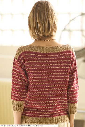 Pulli mit U-Boot Ausschnitt