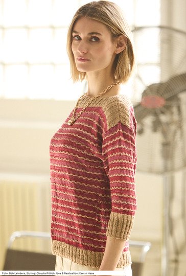 Pulli mit U-Boot Ausschnitt