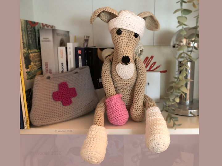 Atis – The Boo-Boos | Crochet PDF Pattern | Care Set for Atis | FR US-EN DE