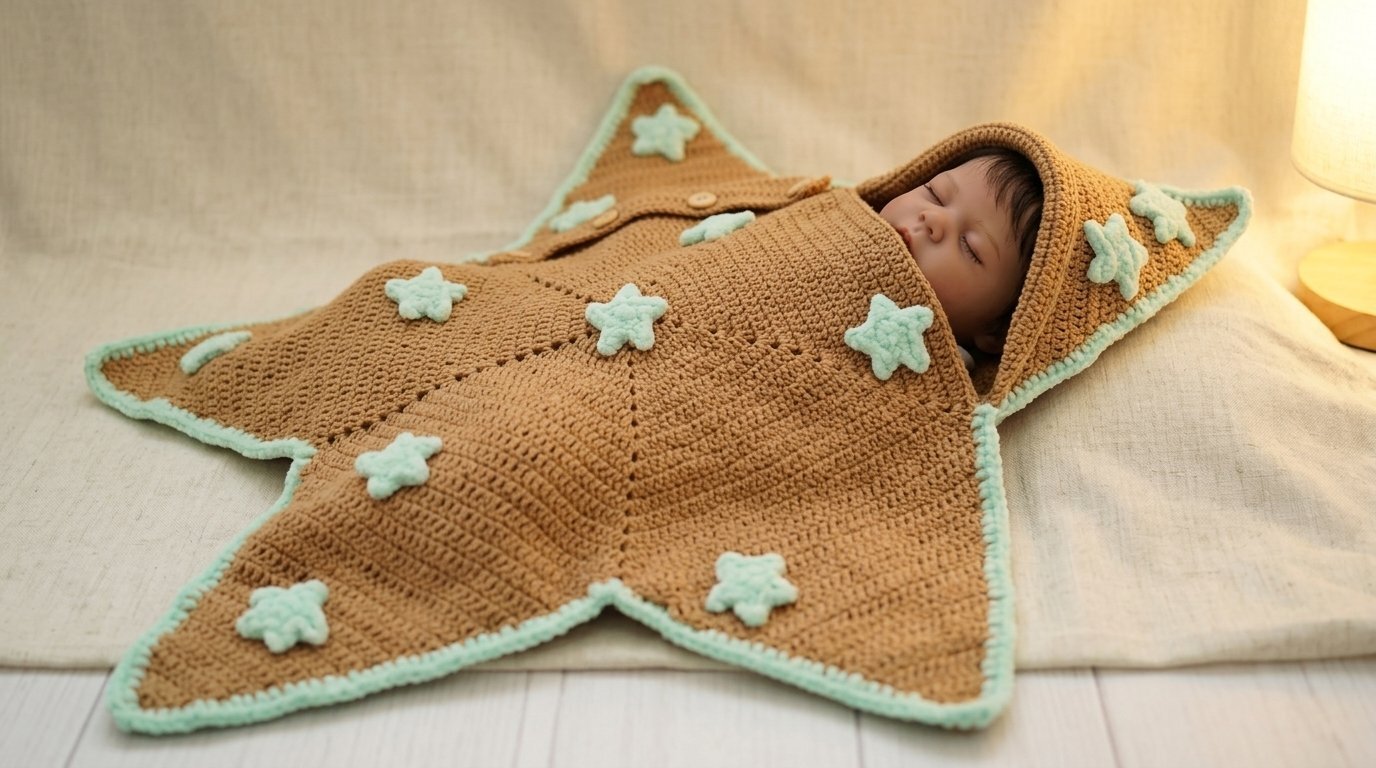 Cozy Star Baby Cocoon – Häkelanleitung - Bild 2