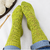 Lace Sock Knitting Pattern Ivy Dance – Leaf Lace Sock PDF Knitting Pattern