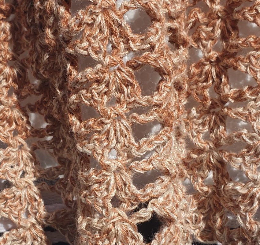 Häkelanleitung Boho-Bralette: Reversibles Wendetop mit A-Linien-Schößchen - Bild 6
