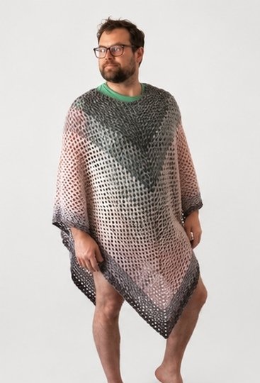 Häkelanleitung XXL Poncho "Summertime"