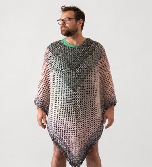 Häkelanleitung XXL Poncho "Summertime"