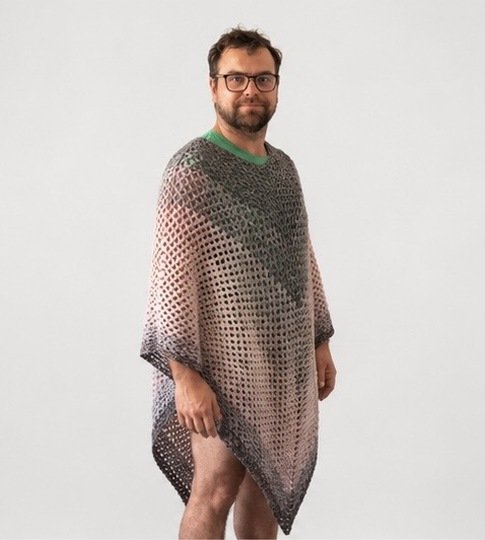 Häkelanleitung XXL Poncho "Summertime"