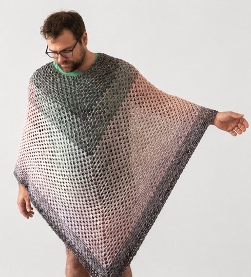 Häkelanleitung XXL Poncho "Summertime"