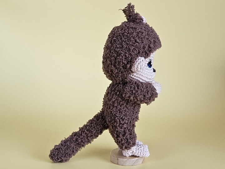 Häkelanleitung Coco das kleine Äffchen – flauschiges Amigurumi PDF