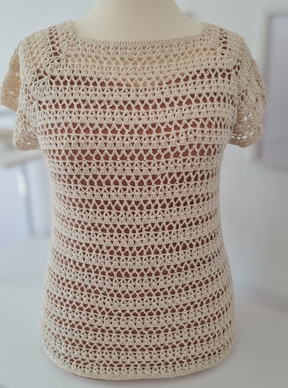 RVO Netzshirt "Sommerbrise" – Ein Schnitt, 4 Looks - Häkelanleitung - Bild 4