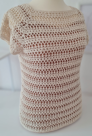 RVO Netzshirt "Sommerbrise" – Ein Schnitt, 4 Looks - Häkelanleitung