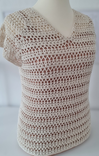 RVO Netzshirt "Sommerbrise" – Ein Schnitt, 4 Looks - Häkelanleitung