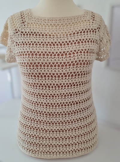 RVO Netzshirt "Sommerbrise" – Ein Schnitt, 4 Looks - Häkelanleitung
