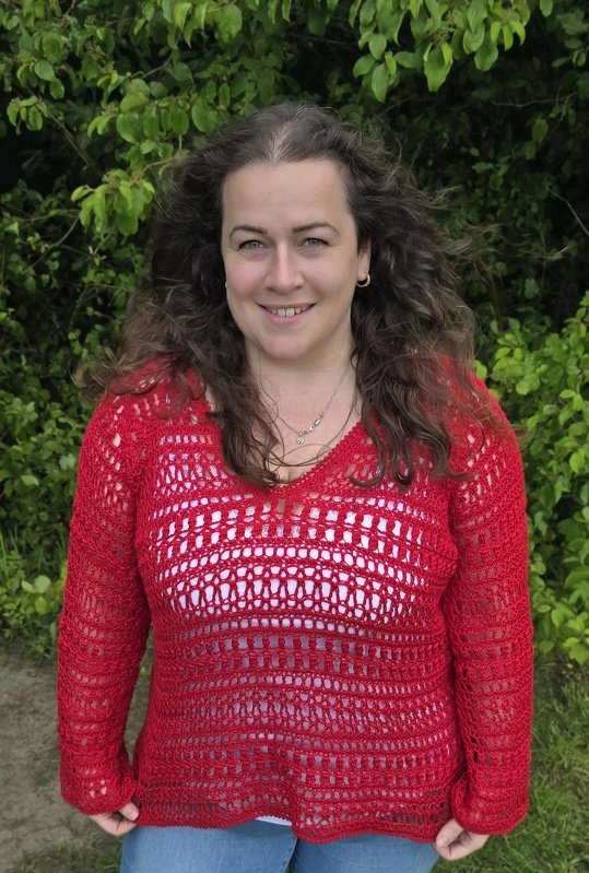 Häkelanleitung Pullover/ Jacke Freya-Linnea - Bild 7