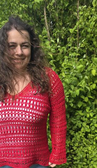Häkelanleitung Pullover/ Jacke Freya-Linnea