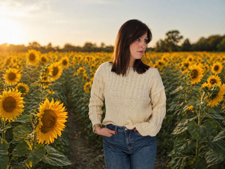 269 Strickanleitung Pullover Sandra