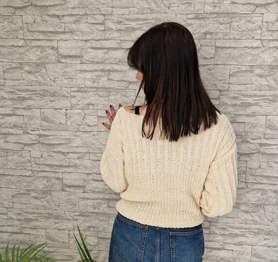 269 Strickanleitung Pullover Sandra